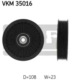 VKM 35016 SKF Паразитный / ведущий ролик, поликлиновой ремень VKM 35016 SKF Паразитный / ведущий ролик, поликлиновой ремень